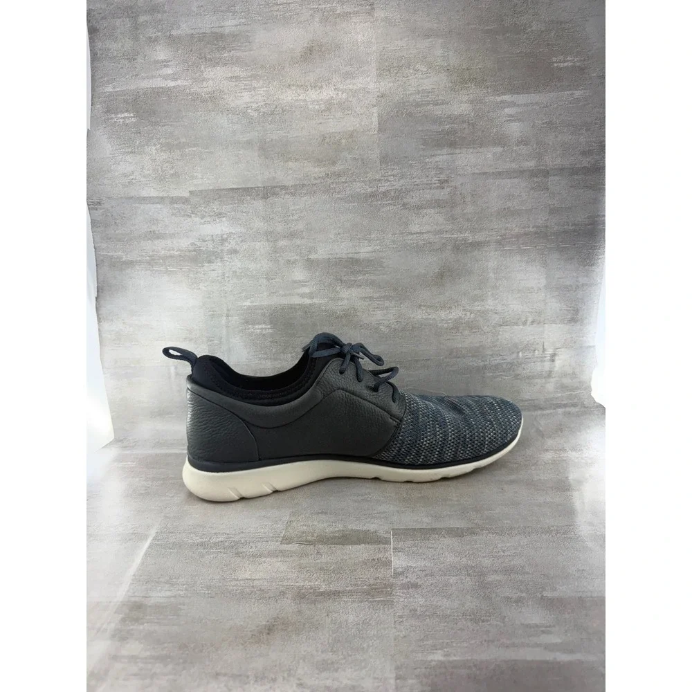 Johnston Murphy XC4 Prentiss Navy Knit Leather Waterproof Shoes 25-3057 Men 13M
